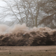 Skoda driver Aakif Virani and co-driver Azhar Bhatti in action.
